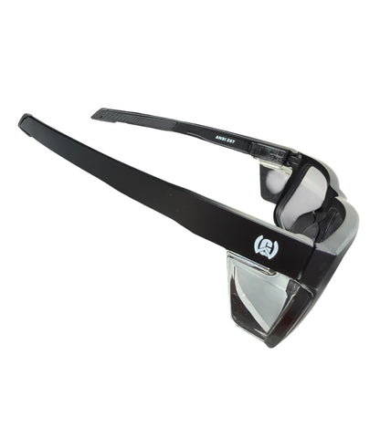 WG WAVES Z87 XL BUNDLE - ONE PAIR BLK AND ONE PAIR CLEAR LENS